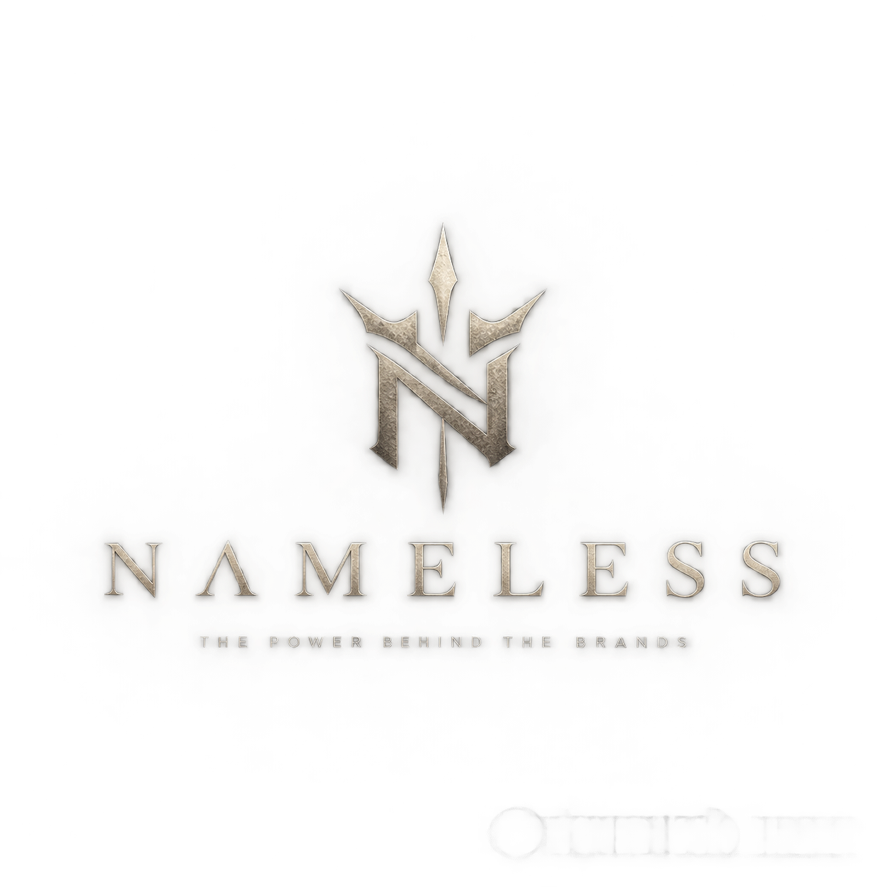 NAMELESS crown-and-N logo concept: the power behind the brands